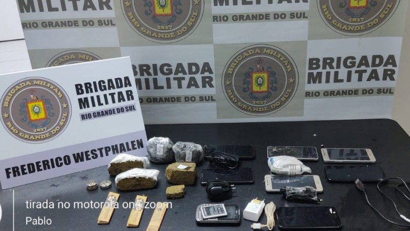 37º BPM prende homem por tráfico de drogas em Frederico Westphalen