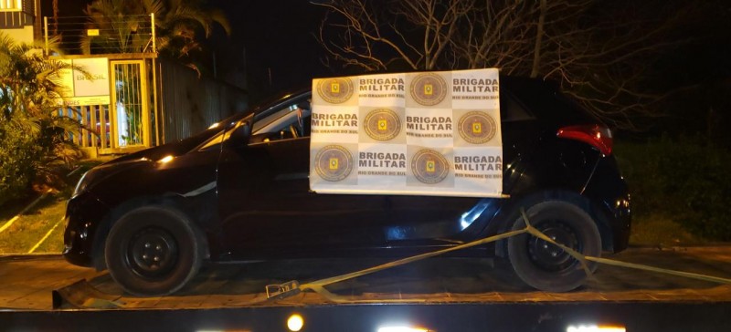 carro apreendido