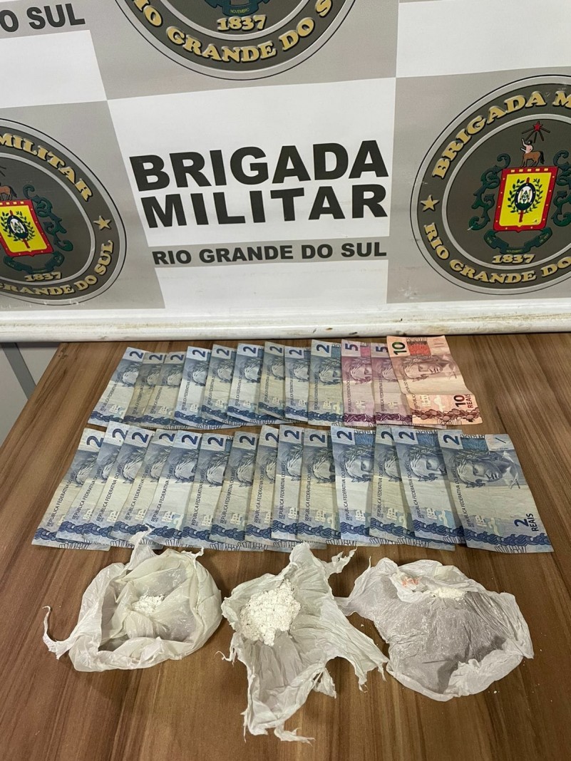 BM de Venâncio Aires apreende menor por tráfico de entorpecentes