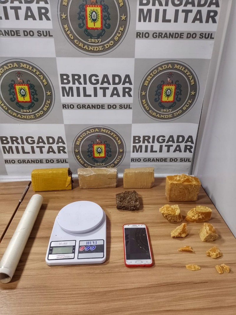 BM de Venâncio Aires prende homem por tráfico de drogas