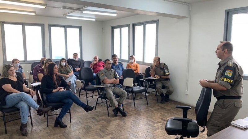 Reunião planejamento ao combate ao Abigeato 