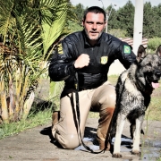 Instrução do Canil do 15º BPM para Alunos do Estágio de Adestramento e Emprego de Cães de Guerra do 3º BPE 19