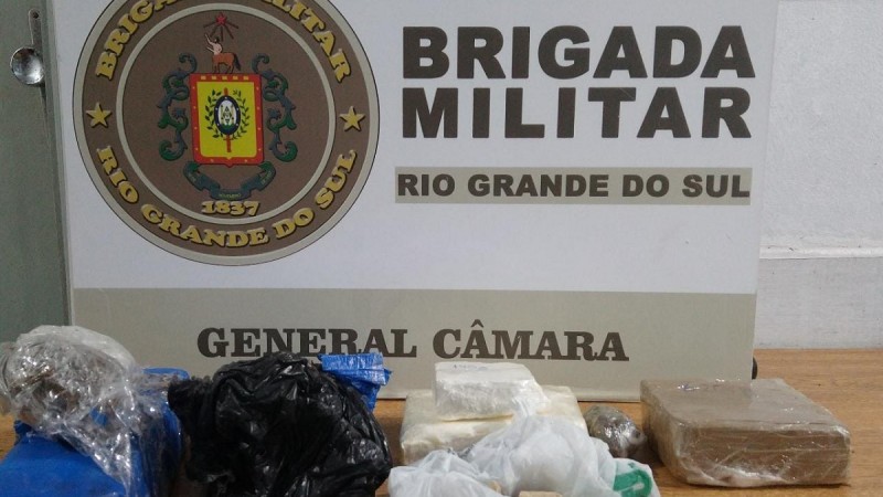 Na noite quinta-feira (26/1), às 22h50, na área central do município de General Câmara, um homem de 38 anos foi preso pela Brigada Militar.