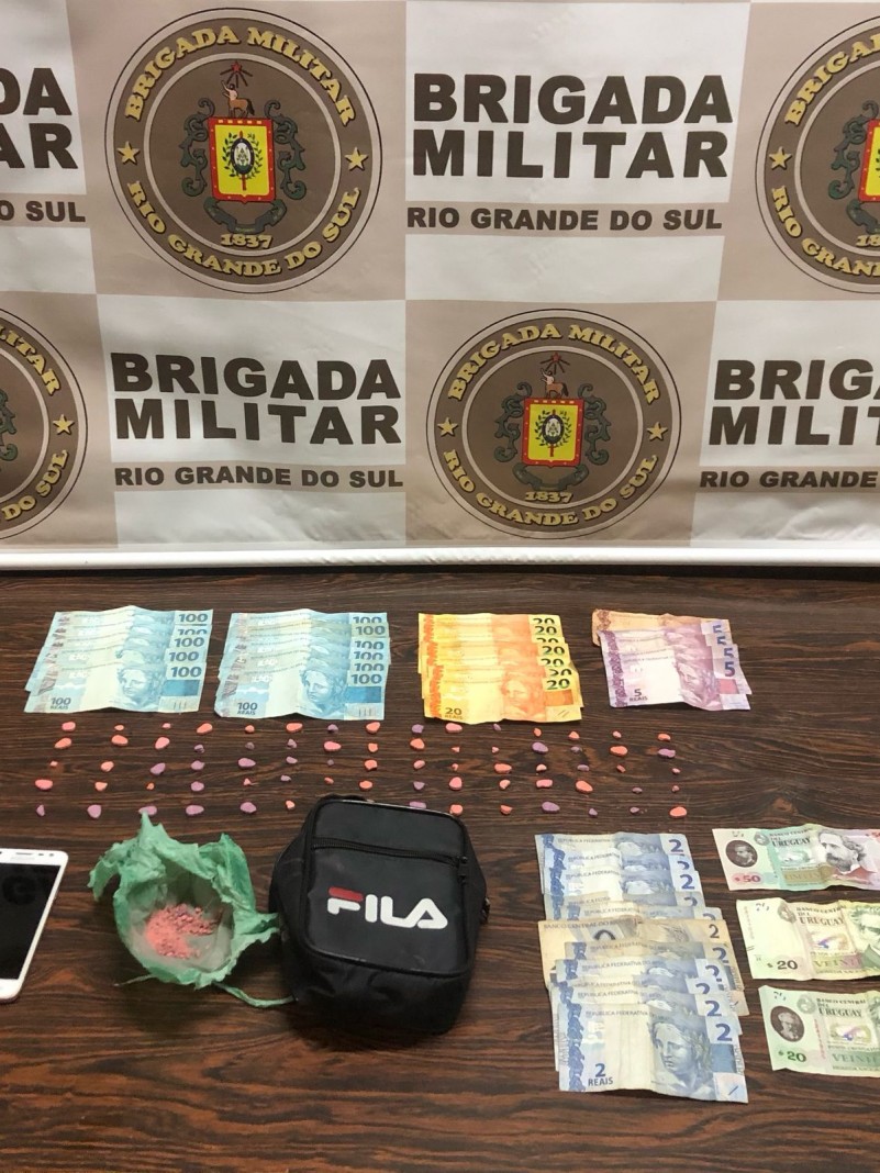 Apreensão de drogas em Jaguarão