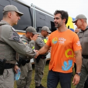 Brigada Militar participa de ação integrada de prestação de serviços da Operação Verão no Litoral Sul

