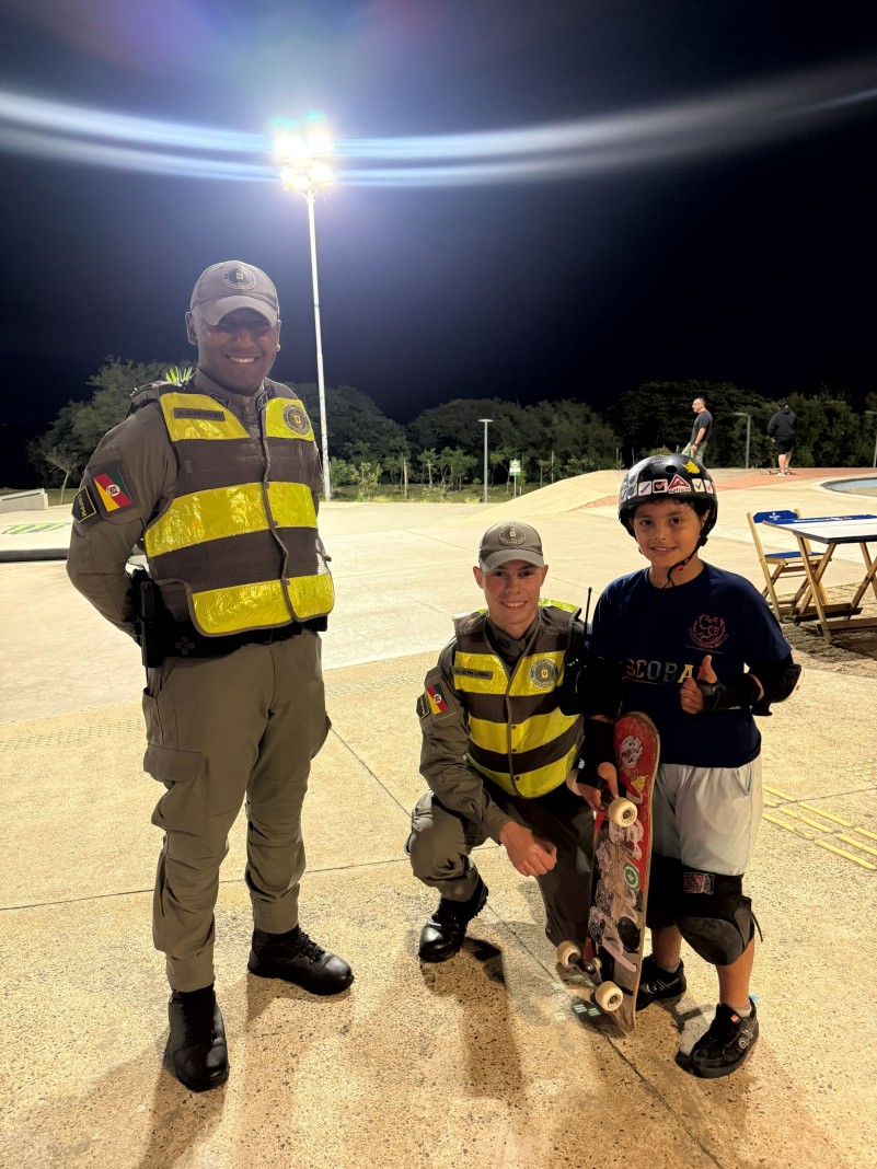 Policiamento ocorre com intera&ccedil;&atilde;o com a comunidade 